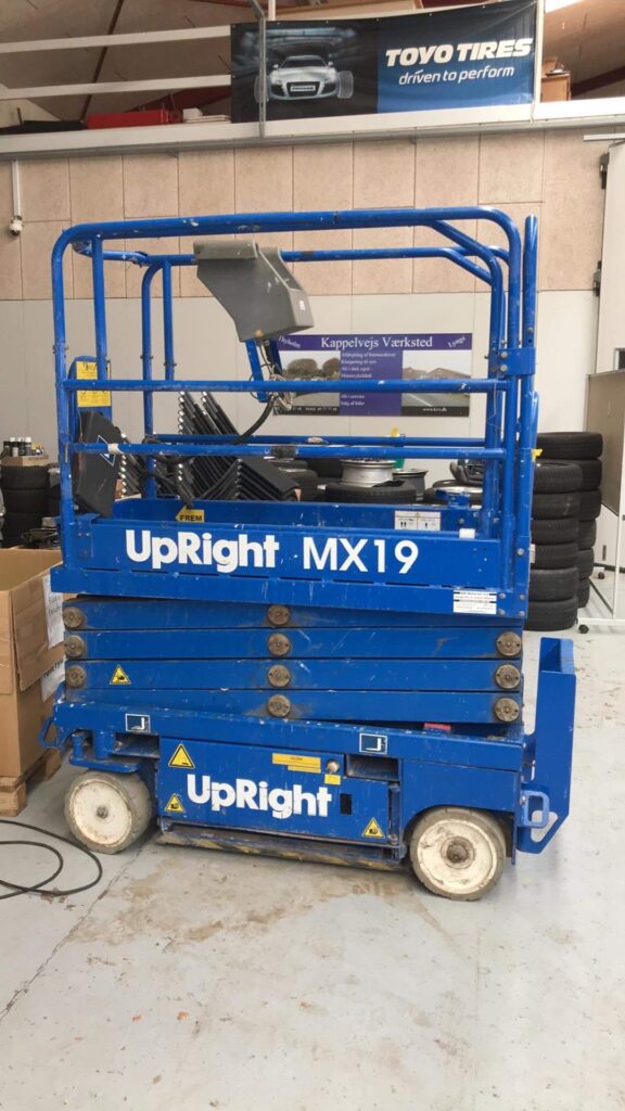 UpRight MX19 Byggelift - 500 kr. Pr. Dag