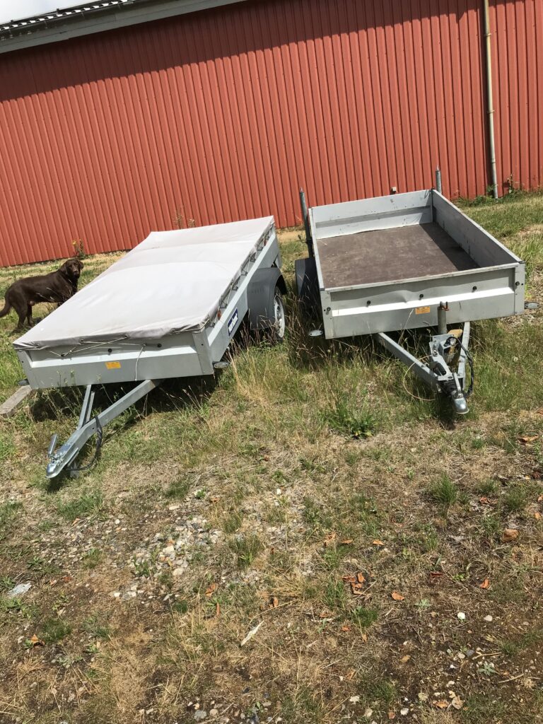 Lille Hobbytrailer - 150 kr. Pr. Dag